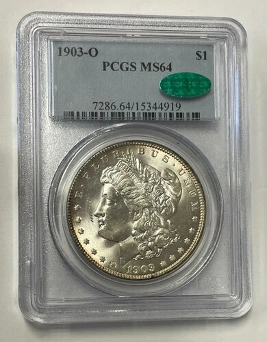 米国 - 1903-O 銀製モルガンドル (PCGS MS 64 CAC)