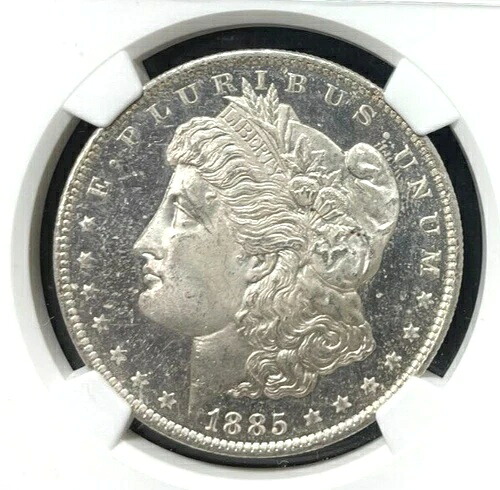 1885-O モーガン シルバードル ~ NGC MS 65 DPL ~ 素晴らしい美しいコイン ~ REF#02-001|WORLD RESOURCE【QUEEN店】