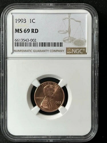 1993 1C RD リンカーン記念館 1セント NGC MS69RD 6613543-002