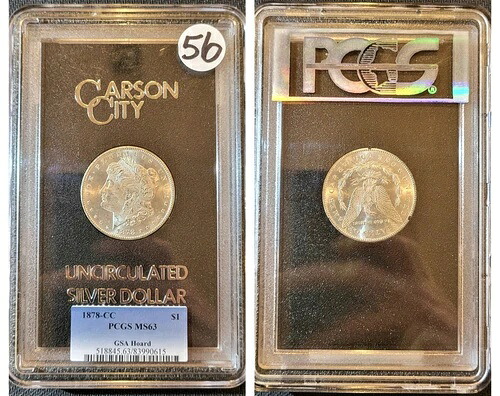 1878年CCモルガン銀貨GSAホードPCGS MS63｜WORLD RESOURCE【QUEEN店】