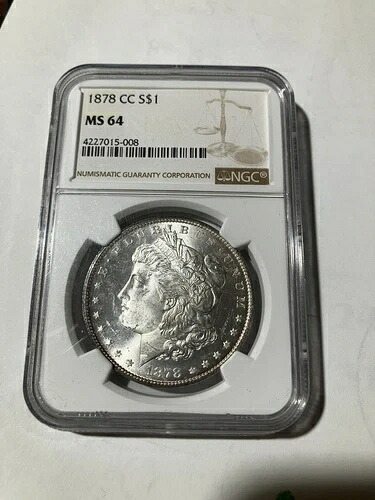 1878CC MS64 NGC モルガン・ダラー|WORLD RESOURCE【QUEEN店】