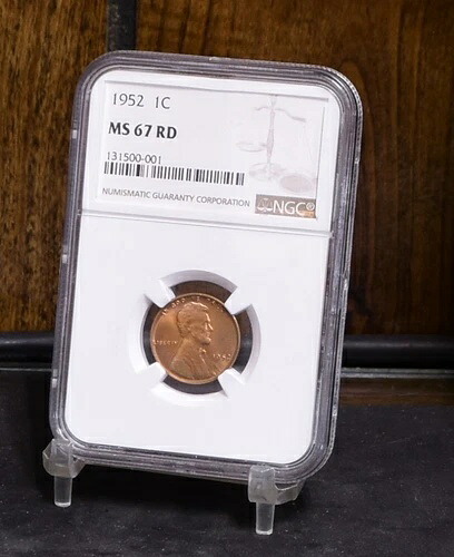 1952年リンカーンセント - NGC MS67RD (#58430-K)