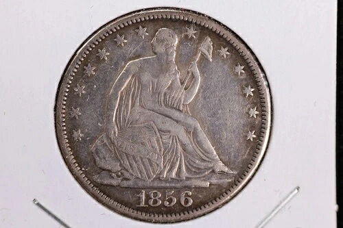 1856-S リバティ・シーティング・ハーフドル、お手頃価格の流通コイン。販売番号：23080919