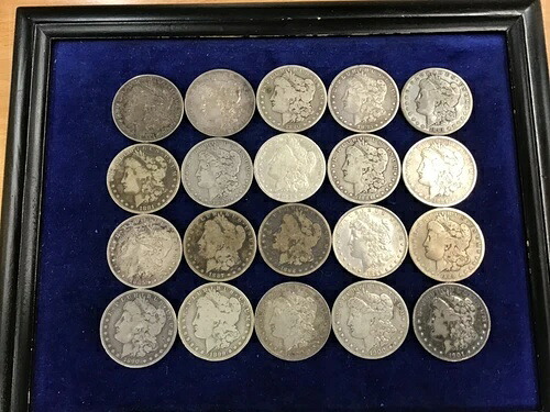 1879-1901年 モルガン銀貨スターターセット 20種類のコイン B0901