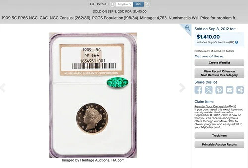 1909 NGC PR66* STAR CAC $1,410 APR このスラブ！ 深みのあるカメオ？ モンスター級のリバティニッケル