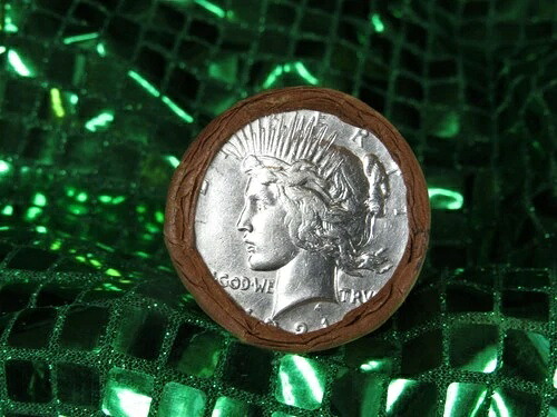 1921年製 平和ドル銀貨20枚ロール END / P END BIN TOP2655B