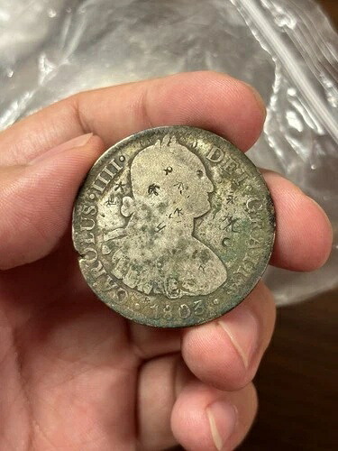 1803年 Mo TH メキシコ 8レアル銀貨 希少