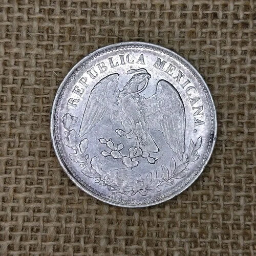 アンティーク 1903 メキシコ共和国共和国、ウン ペソ、銀貨、