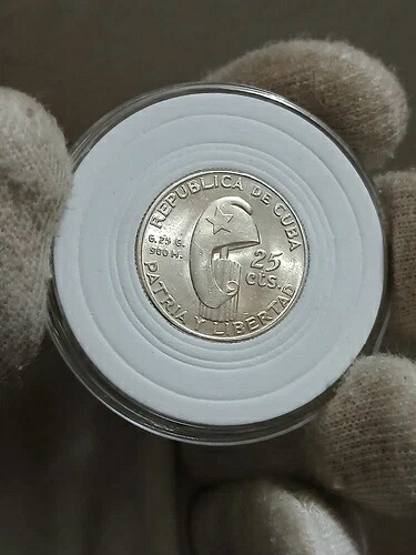 1953年 銀貨 25センタボ グレード Ms 高グレード