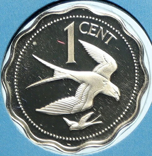 1975年 ベリーズ 鳥類 フォークテール フライキャッチャー プルーフ シルバー セントコイン i104114 40,755円