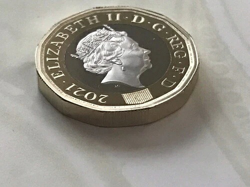 Simply Coins ~ 2021 プルーフ 1 さきコインレア左-