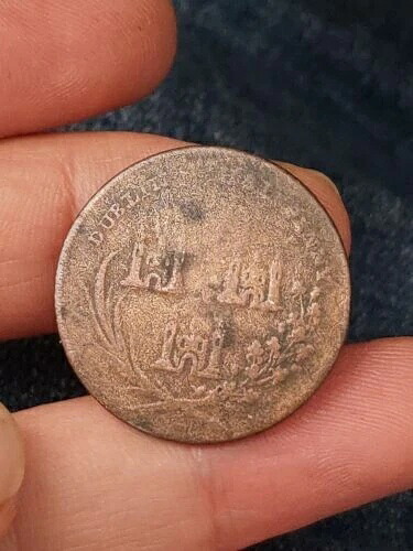 1790年代のコンドルトークン：アイルランドのハーフペニー：神は平和を与え給う：カイハンコイン T148