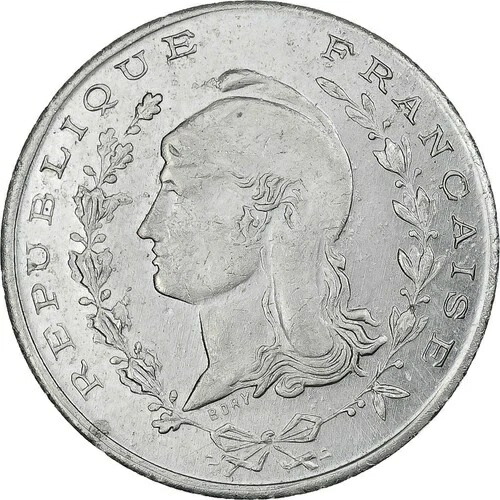 [#349064] フランス、Chambre de commerce de B?ne、1 フラン、1915 年、パリ、ESSAI、MS