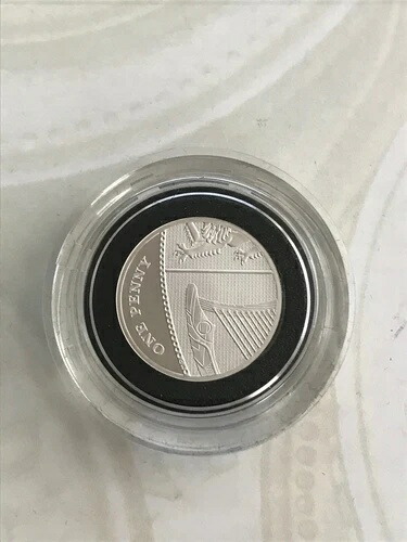 Simply-Coins ~2021 A 1ペンス銀貨プルーフ限定版 550-