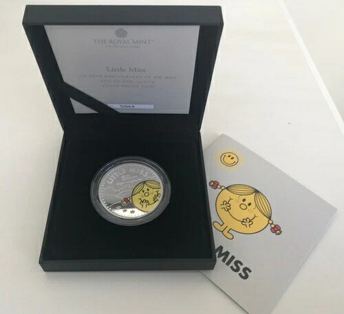 2021 Mr Men ~ Little Miss 1oz 2 さきシルバープルーフコイン-
