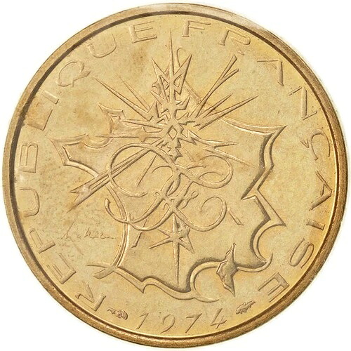 [#650077] コイン、フランス、10フラン、1974年、パリ、MS、ニッケル真鍮、KM:e115-｜WORLD RESOURCE【QUEEN店】