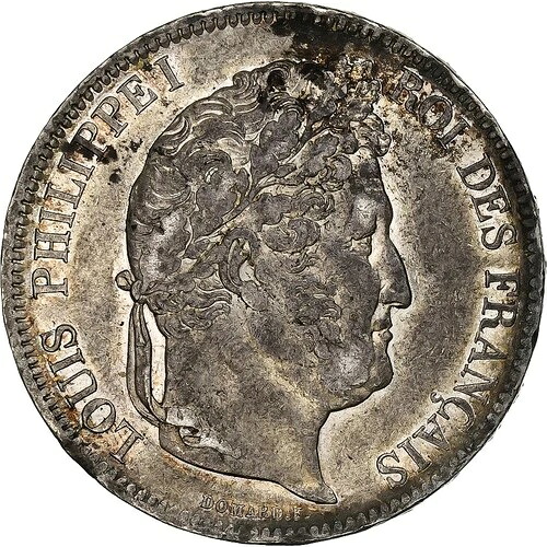 [#1511727] フランス、ルイ・フィリップ1世、5フラン、1832年、パリ、銀、AU、ガドゥリー：