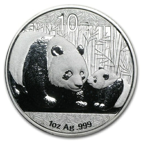 ☆☆中国パンダ銀貨(１oz)☆☆カプセル入り 2011年 中国製 1オンス 銀パンダ BUコイン（保護カプセル入り）