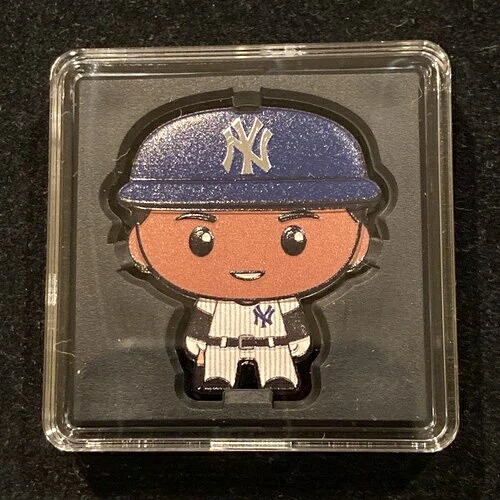 アーロン・ジャッジ MLB 選手 チビ 1オンス シルバーコイン 2025 ホームジャージ - #869/2000 鋳造