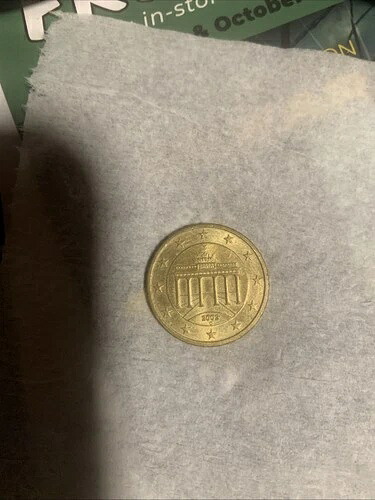 ドイツ 50ユーロセント 2002 D 流通硬貨