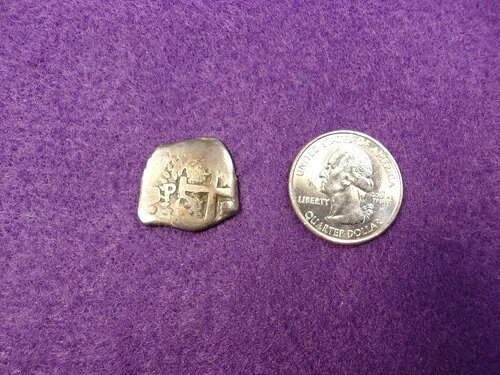 非常に希少な274年前の銀貨 1748年 ボリビア 1レアルコブ（8枚セット）素晴らしい
