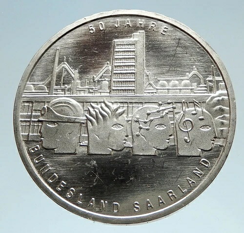 2007年 ドイツ ザールラント 50年ルール 純正プルーフ銀貨 ドイツ10ユーロ硬貨 i75137 58,740円