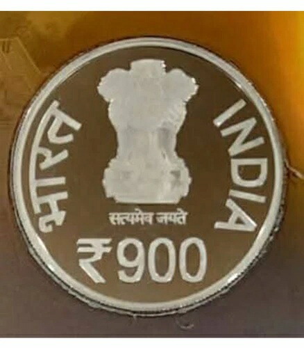 インド 2800th Janm Kalyanak Of Parshvanath Bhagwan UNC セット 900 Rs コイン