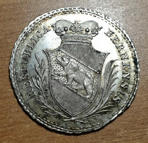 スイス ベルン 銀メダル (約1820年) 「CULTURA MITESCIT」 高級 31 mm 59,400円