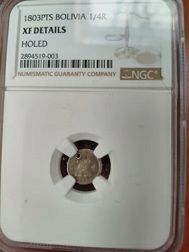 1803PTS ボリビア 1/4 R NGC