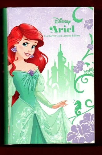 ディズニープリンセス アリエル - リトル・マーメイド - 2015年 ニウエ 1オンス .999 シルバーコイン
