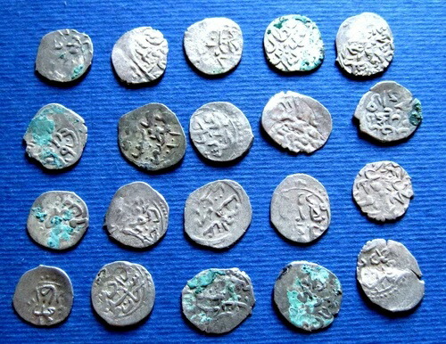 トルコ オスマン帝国 AH 1012 / 1603?1617 AD ? 26 アクチェ銀貨 ? アフメト1世