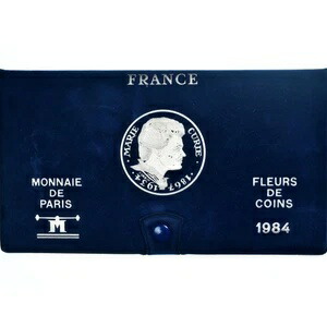 [#1149065] コイン、フランス、コフレ1c。 100 周年記念、1984 年、モネ・ド・パリ、FDC、M