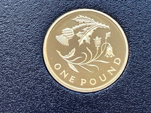 Simply Coins?2014年プルーフフローラルスコットランド1ポンドコイン｜WORLD RESOURCE【QUEEN店】