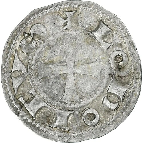 [#1274452] フランス、アングレーム伯爵、ルイ 4 世ドートルメール、デニエ、c. 1180-1220｜WORLD RESOURCE【QUEEN店】