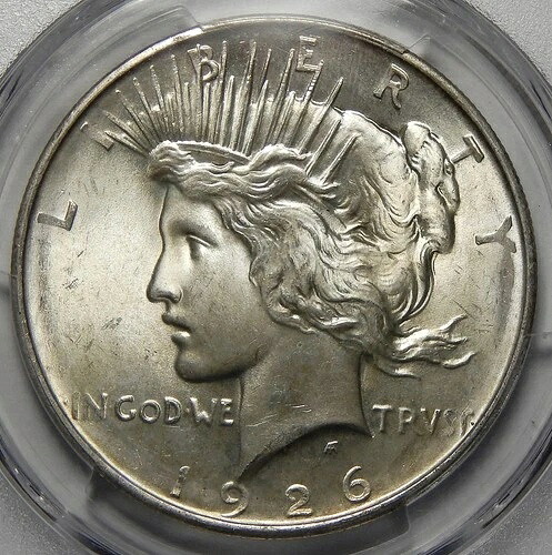 1926-D PCGS MS66 モルガン・ダラー