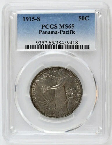 1915年 Sクラシック記念パナマ - パシフィック博覧会 PCGS MS-65