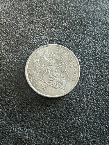 1788年サウスカロライナ州の25セント硬貨（パルメット州）
