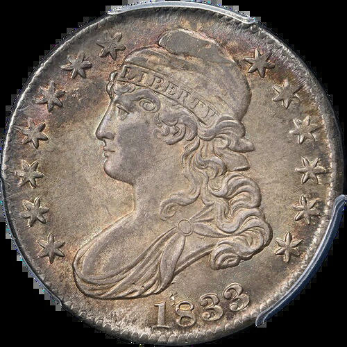 1833年製 キャップドバスト ハーフダラー PCGS MS64+ 0-107 R.3 美品｜WORLD RESOURCE【QUEEN店】