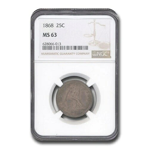 1868年 リバティ座像 MS-63 NGC