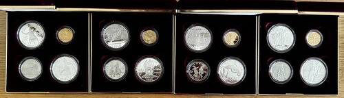 1995年アトランタオリンピック - 4枚の米国コインプルーフセット - 16枚のコインのフルセット｜WORLD RESOURCE【QUEEN店】