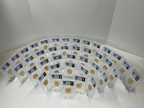 2007S-2016S 大統領ドル 39枚セット プルーフコイン PCGS PR70DCAM｜WORLD RESOURCE【QUEEN店】