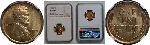 1913-S リンカーン セント NGC MS-65 RD｜WORLD RESOURCE【QUEEN店】