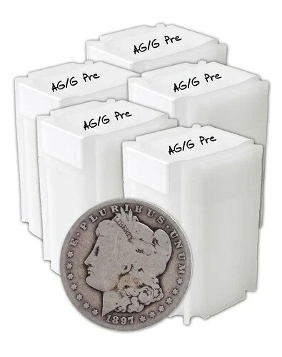 1921年以前のモルガン・ダラー銀貨(シンガポールドル1ドル硬貨100枚セット)|WORLD RESOURCE【QUEEN店】