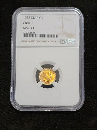 ?? 1922年 1ドル金貨 スター付き NGC MS67+ 素晴らしい色 - 素晴らしい視覚的魅力 - AVUX｜WORLD RESOURCE【QUEEN店】