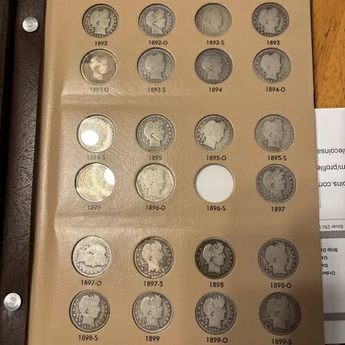 1892-1916年製バーバークォーターセット。1901Sは欠品。｜WORLD RESOURCE【QUEEN店】