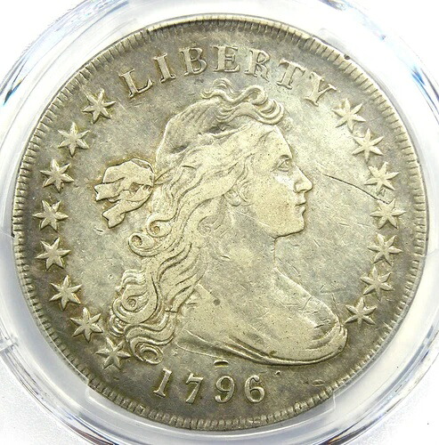 1796年 ドレープバスト シルバードル 1ドル スモールイーグルコイン - PCGS VF 詳細認定｜WORLD RESOURCE【QUEEN店】