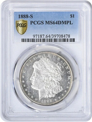 1888-S モルガン銀貨 MS64DMPL PCGS｜WORLD RESOURCE【QUEEN店】