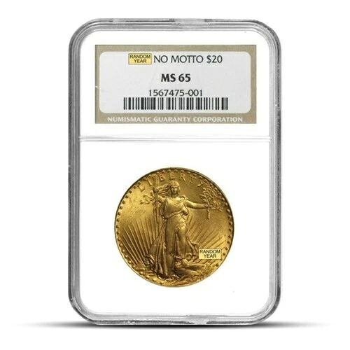 20ドル セント・ゴーデンズ金貨（MS65、NGCまたはPCGS）｜WORLD RESOURCE【QUEEN店】