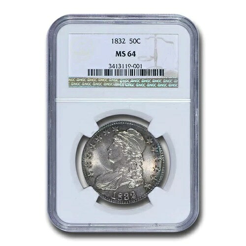 1832年胸像ハーフドル MS-64 NGC｜WORLD RESOURCE【QUEEN店】