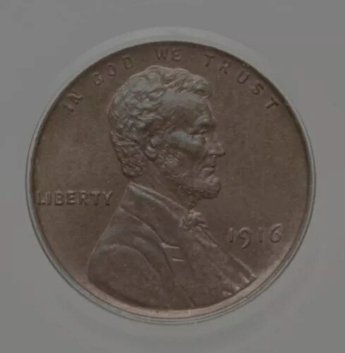 1916 PCGS PR64BN ?? 発行枚数600枚、マットプルーフ1セント硬貨 ? リンカーン・ウィート・セント ?